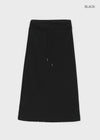 Noser Woolen Fleece Long Skirt