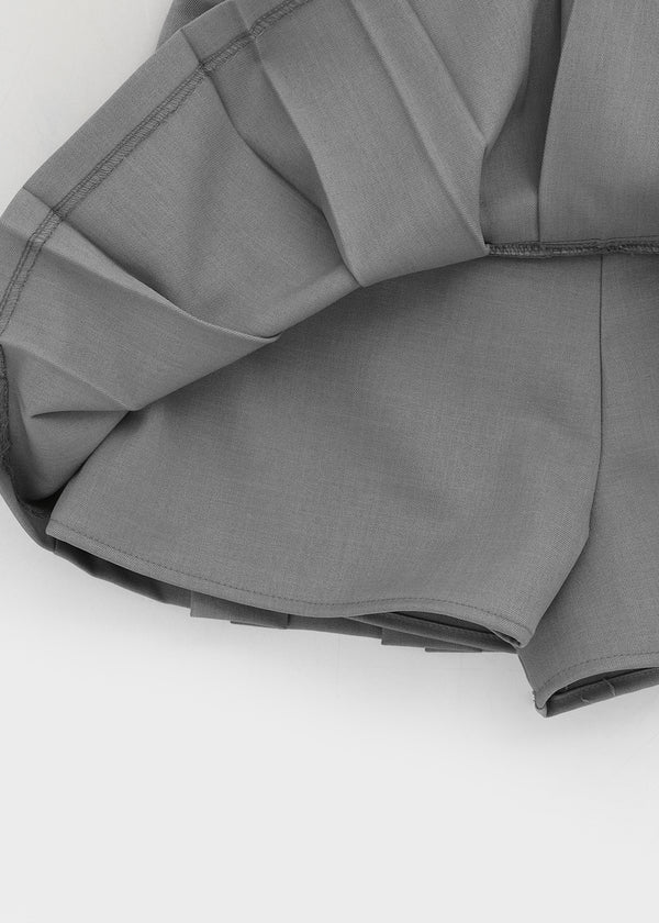 Lumecule Pleated Mini Skirt Pants