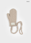 Reven Strap Cable Finger-Hole Hand-Warmer Gloves