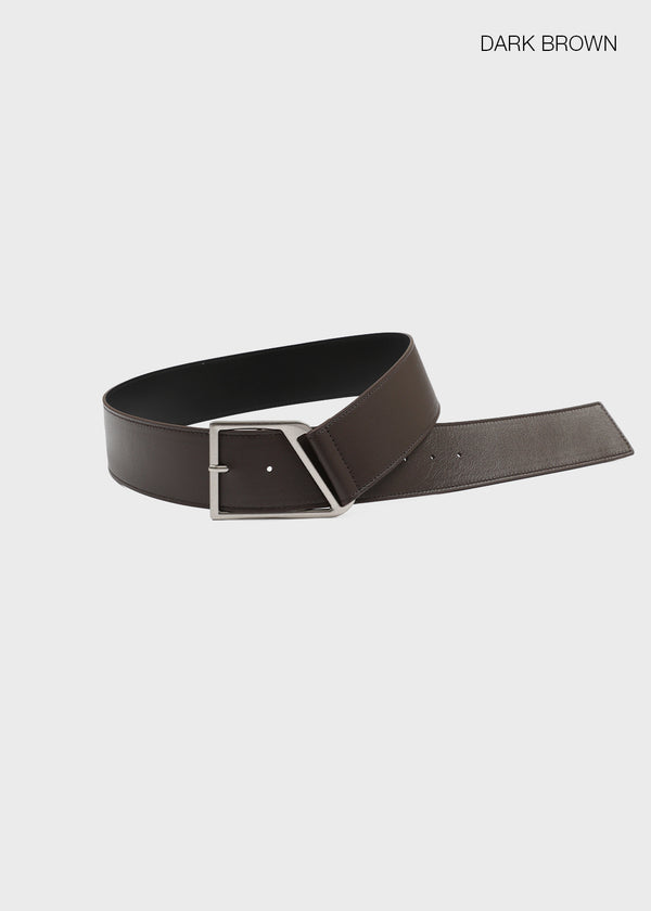 Mykent Unbalanced Leather Belt
