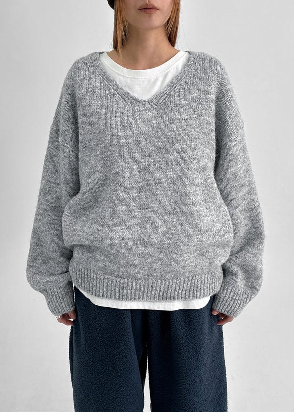 Decong V-neck Wool Knit