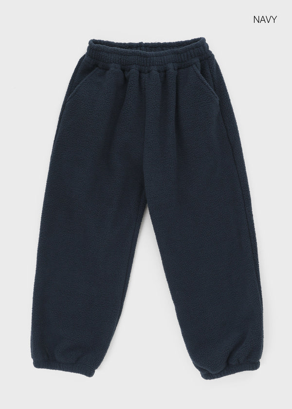 (UNISEX) Pondin Banding Fleece Wide Jogger Pants