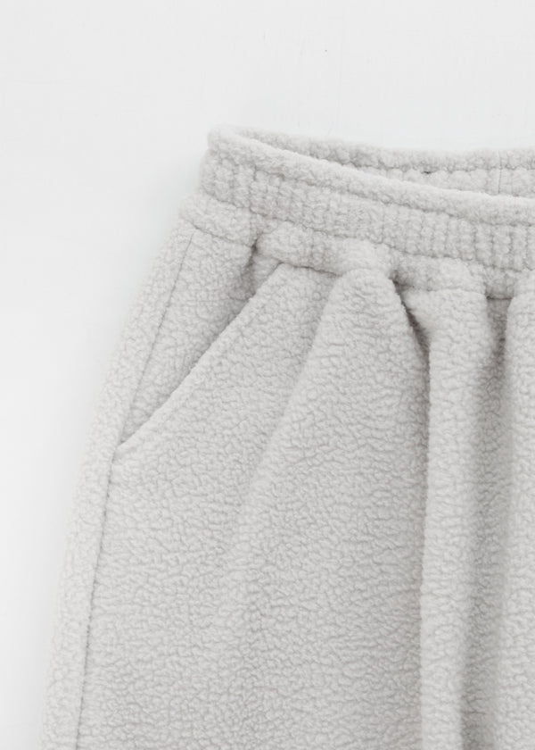 (UNISEX) Pondin Banding Fleece Wide Jogger Pants