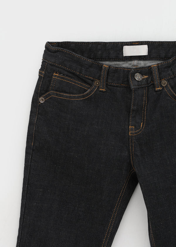 Recul Low-waist Bootcut Non-fade Denim Pants