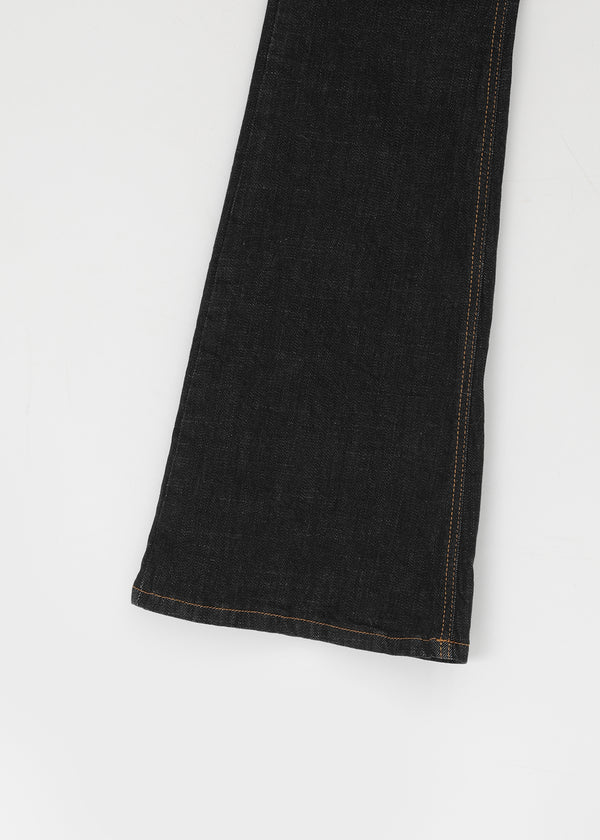 Recul Low-waist Bootcut Non-fade Denim Pants