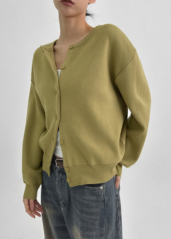 Nevict Round Knit Cardigan