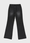 Nokel Fleece Bootcut Wide Denim Pants
