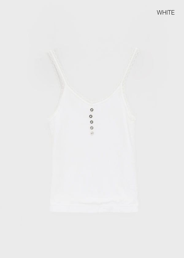 Belunk Lace Fleece Sleeveless