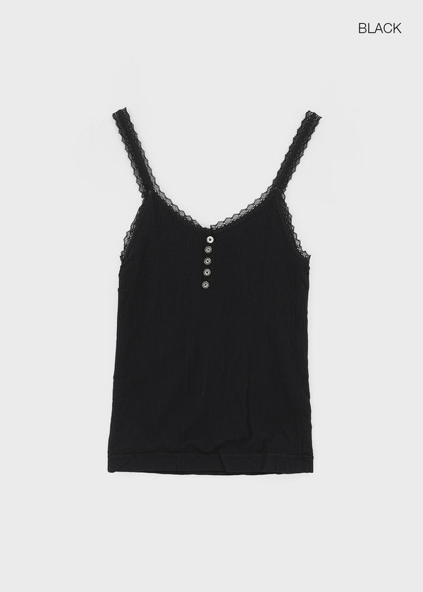Belunk Lace Fleece Sleeveless