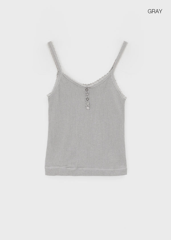 Belunk Lace Fleece Sleeveless