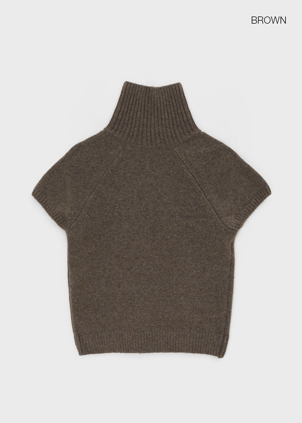 Nervik Turtleneckr Short Sleeve Knit