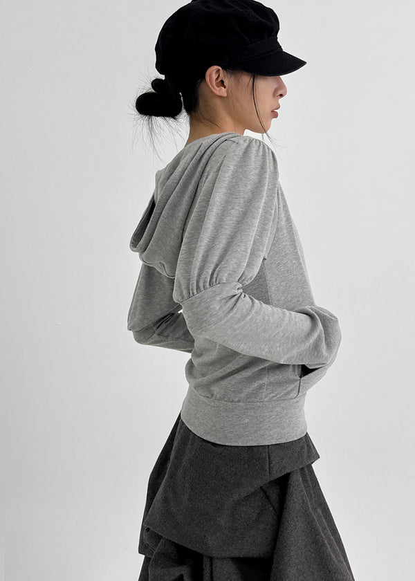 Rebicule Puff Hooded Zip-up