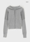 Rebicule Puff Hooded Zip-up
