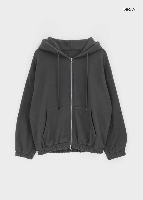 Pomen Set - Fleece Hooded Zip-up, Fleece Banded Jogger Pants