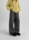 Kemdon Striped Fleece Banding Pants