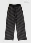 Kemdon Striped Fleece Banding Pants