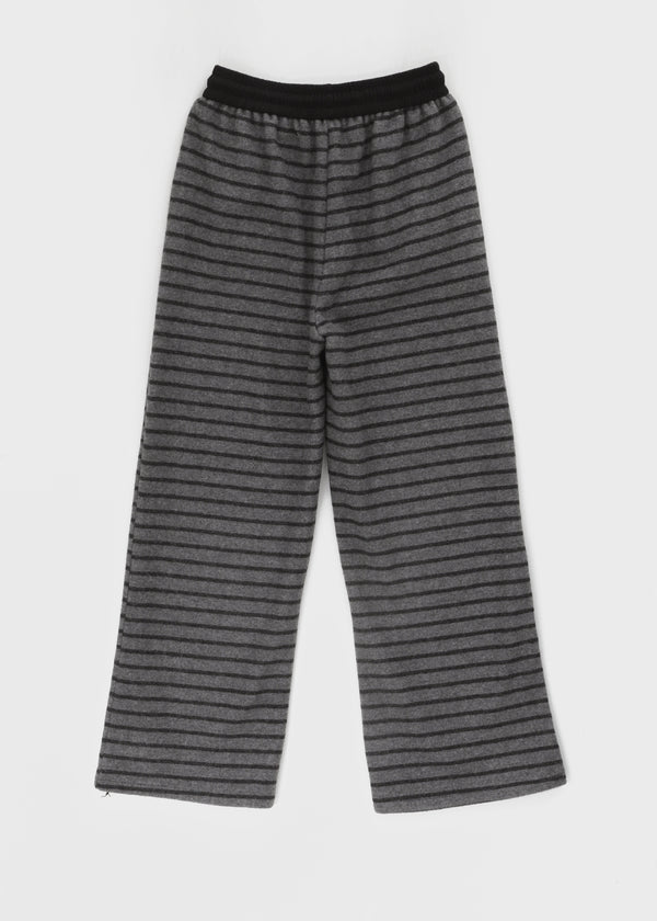Kemdon Striped Fleece Banding Pants