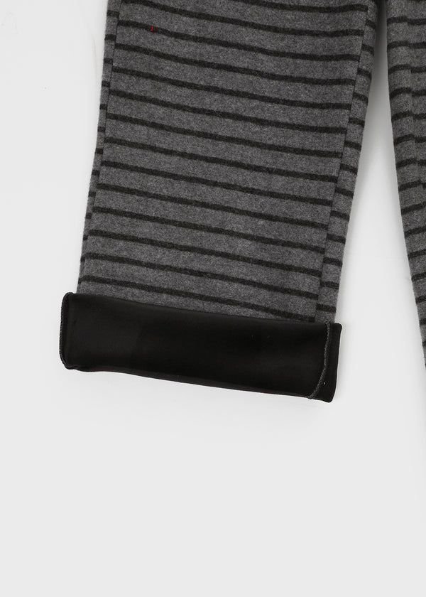 Kemdon Striped Fleece Banding Pants