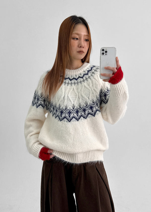 Magento Wool Nordic Knit