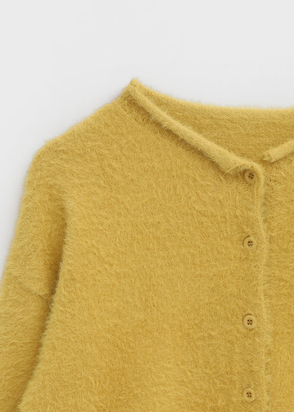 Rotion Fur Knit Cardigan