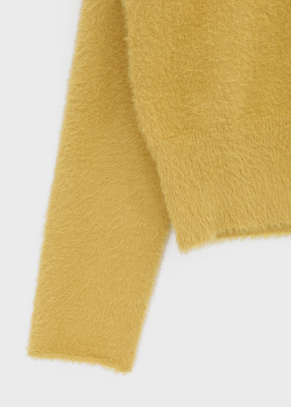 Rotion Fur Knit Cardigan