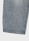 (UNISEX) Pyron Washed Wide Denim Pants