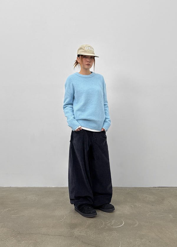 Poshung Round Wool Knit