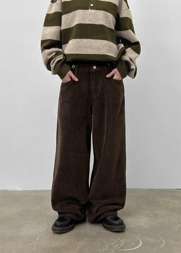 Parine Bijou Corduroy Wide Pants