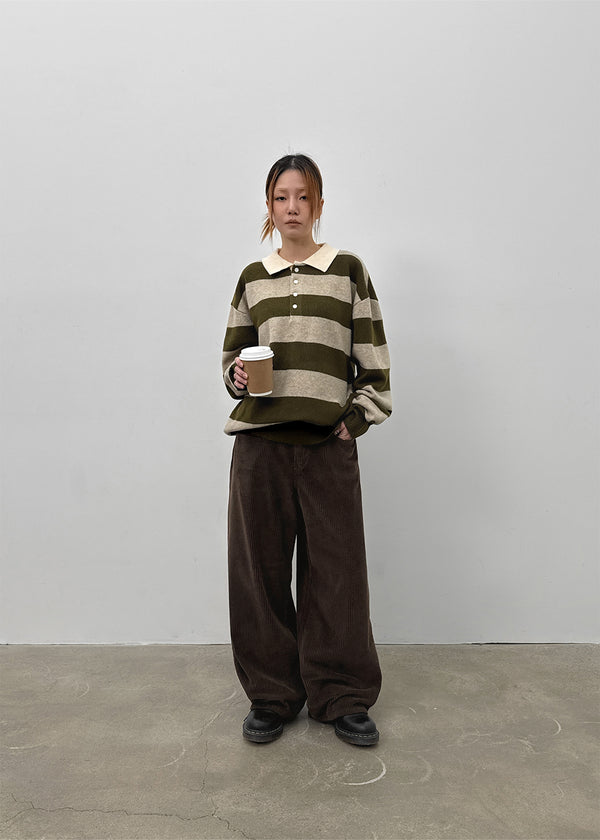 Parine Bijou Corduroy Wide Pants