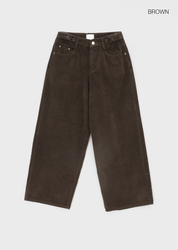 Parine Bijou Corduroy Wide Pants