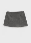Polent Wool Miniskirt