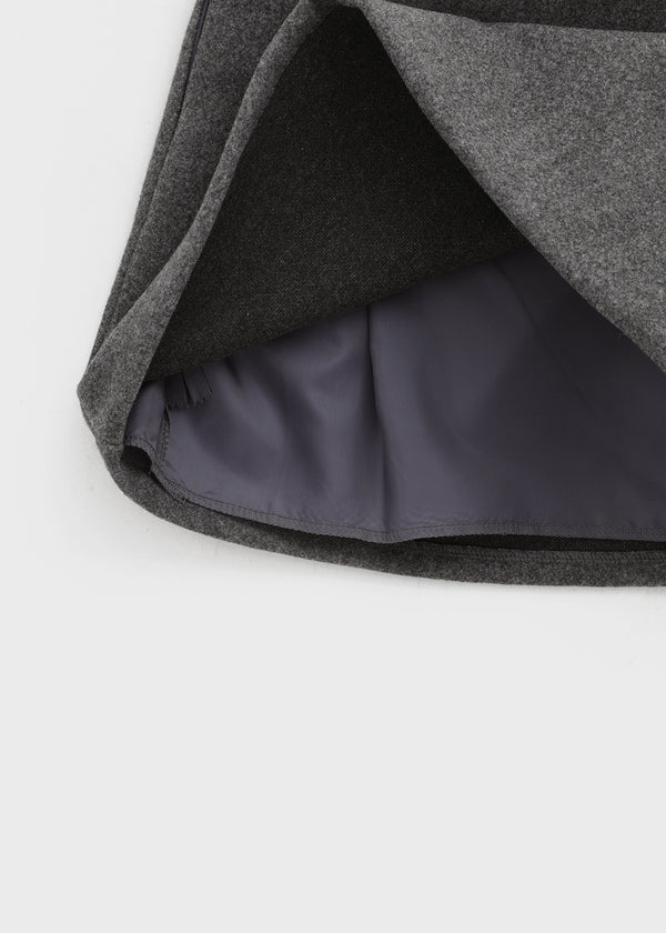 Polent Wool Miniskirt