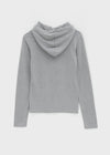 Pochit Angora Hooded Long Sleeve T-shirt
