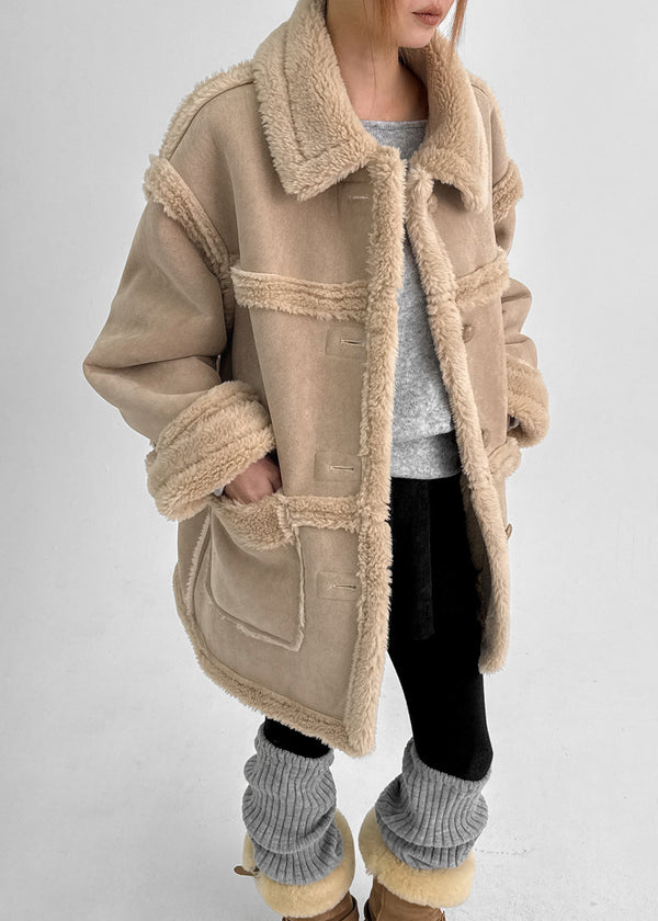 Pomken Suede Reversible Mustang Jumper