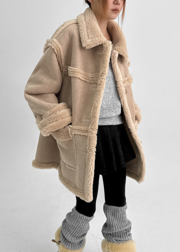 Pomken Suede Reversible Mustang Jumper