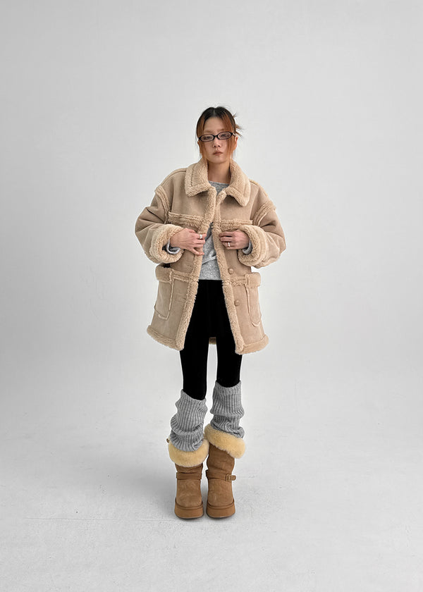 Pomken Suede Reversible Mustang Jumper