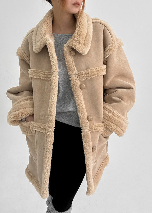 Pomken Suede Reversible Mustang Jumper