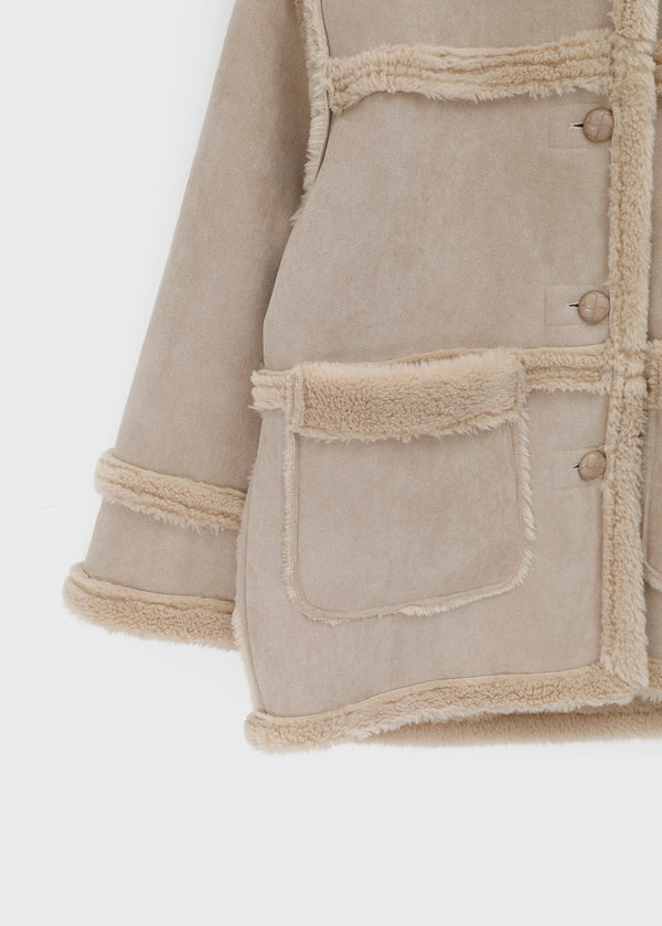 Pomken Suede Reversible Mustang Jumper