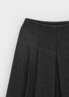 Cityeh Pleated Midi Skirt (50% Wool)