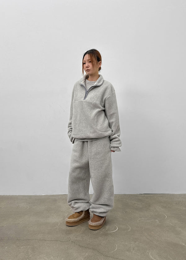 Shaunte Fleece String Banding Pants (Set Available)