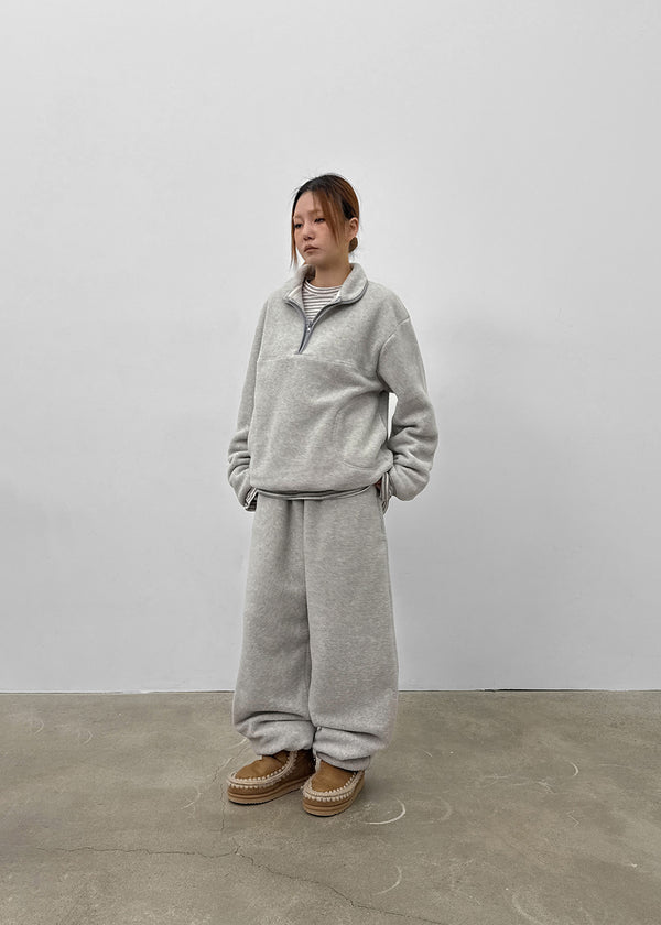 Shaunte Fleece String Banding Pants (Set Available)