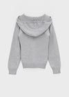 Pursont Button Knit Hoodie