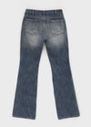 Cash Wong Washed Bootcut Denim Pants