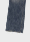 Cash Wong Washed Bootcut Denim Pants