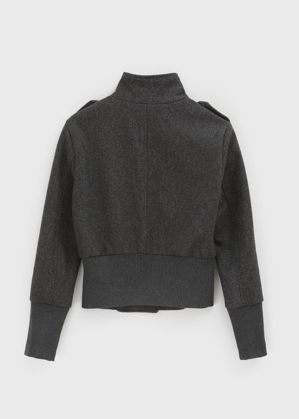 Meloding Vintage High Neck Jacket