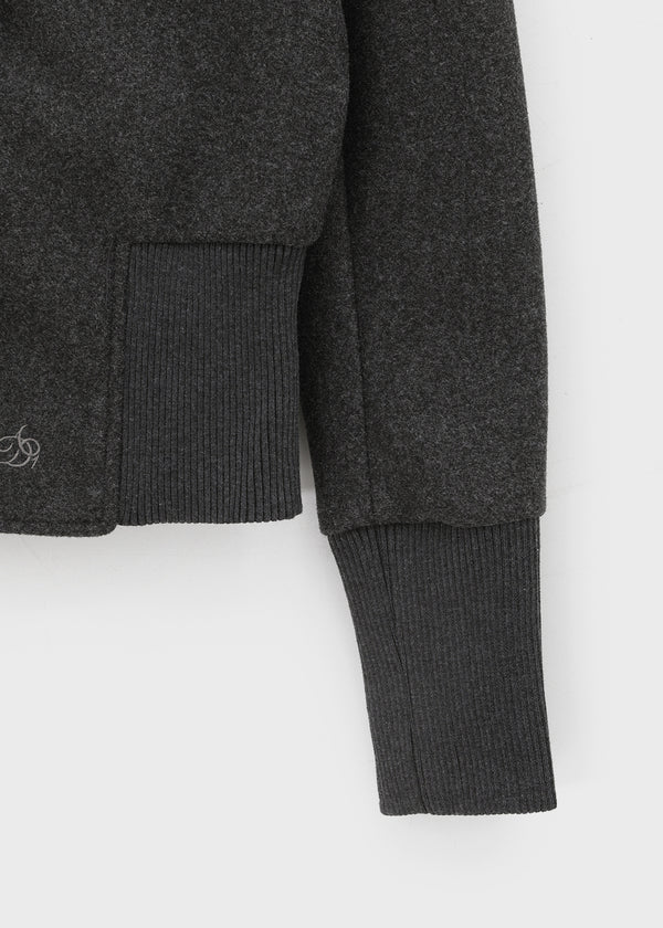 Meloding Vintage High Neck Jacket