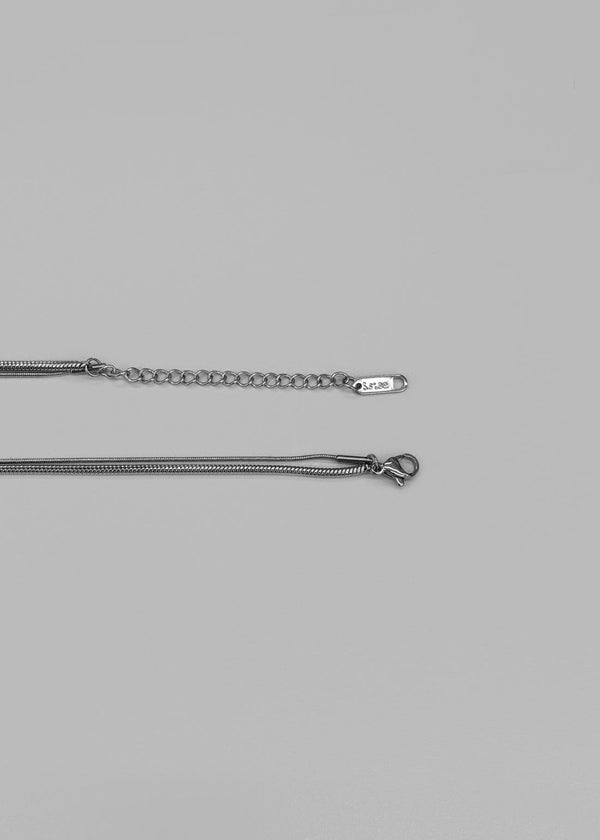 Meto Silver Ball Layered Necklace