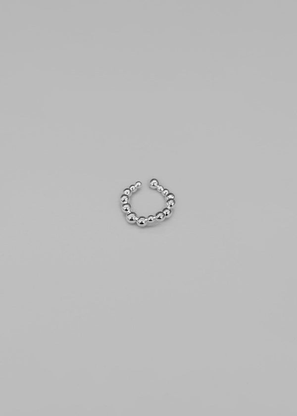 (SILVER 925) Decurom Silver Ball Open Ring