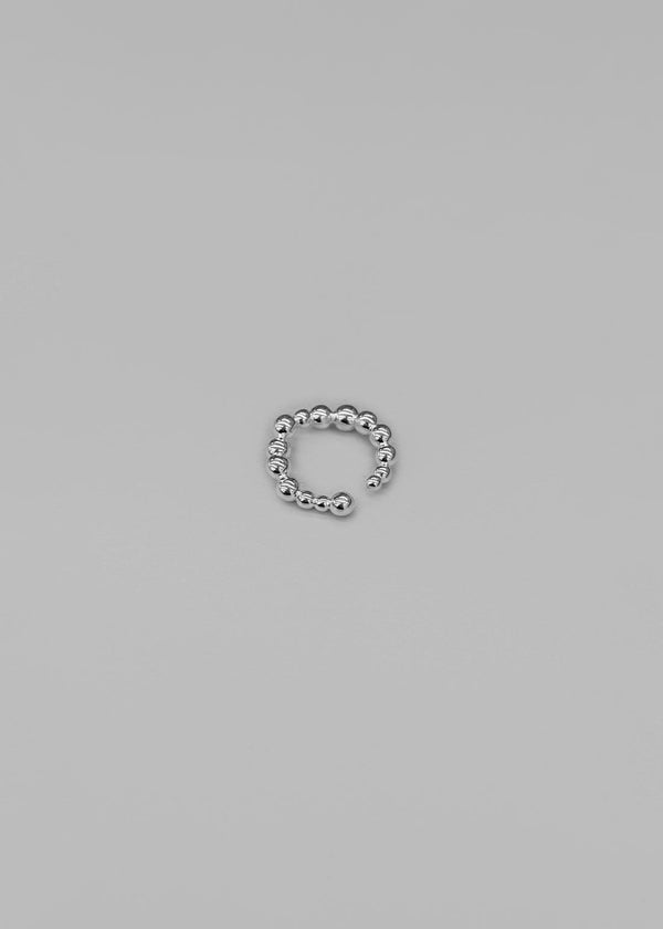 (SILVER 925) Decurom Silver Ball Open Ring