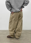 (UNISEX) Epsol Balloon Washing Cargo Banding Pants